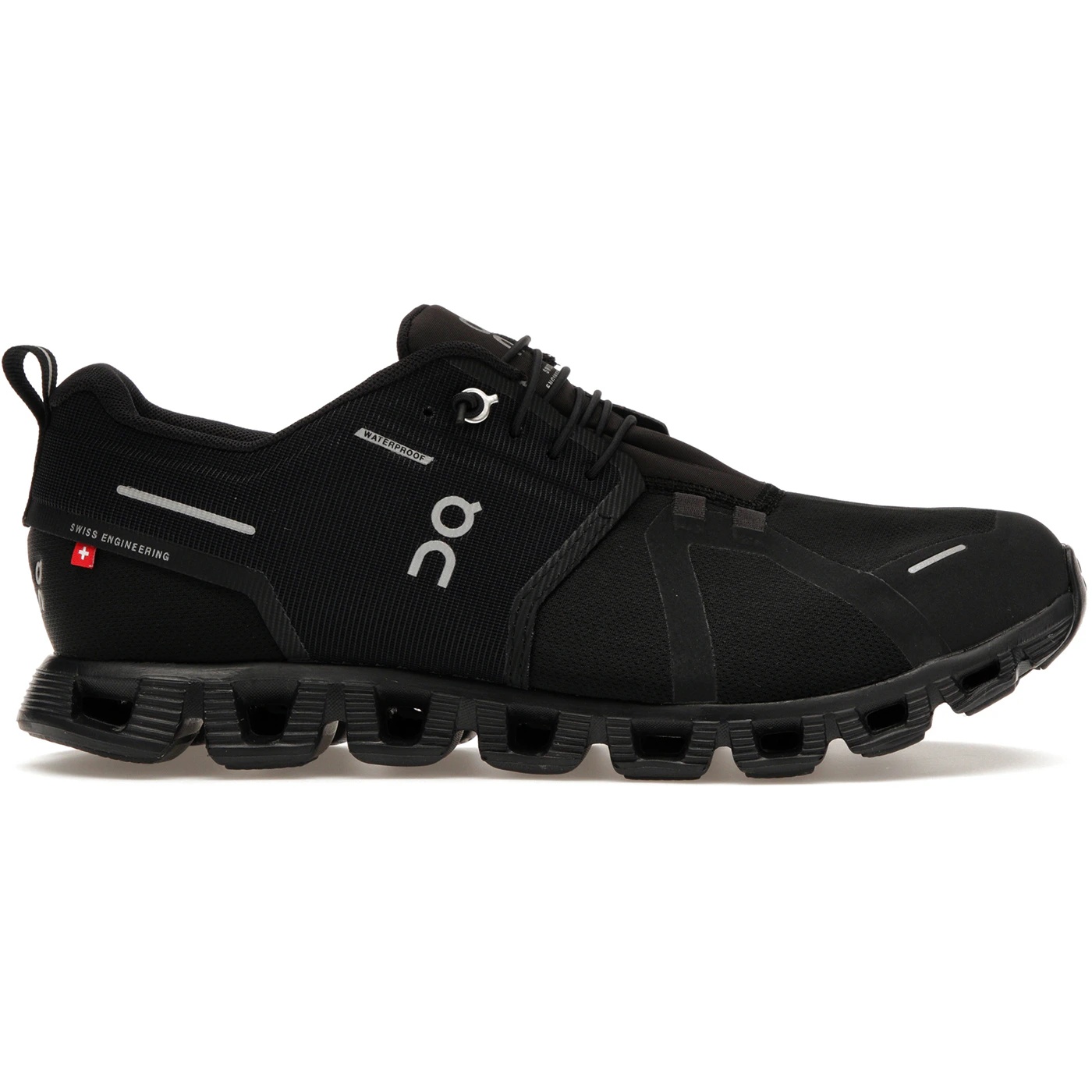 On Running Cloud 5 Waterproof All Black (Womens) 2 On Running Cloud 5 Waterproof All Black Womens 1