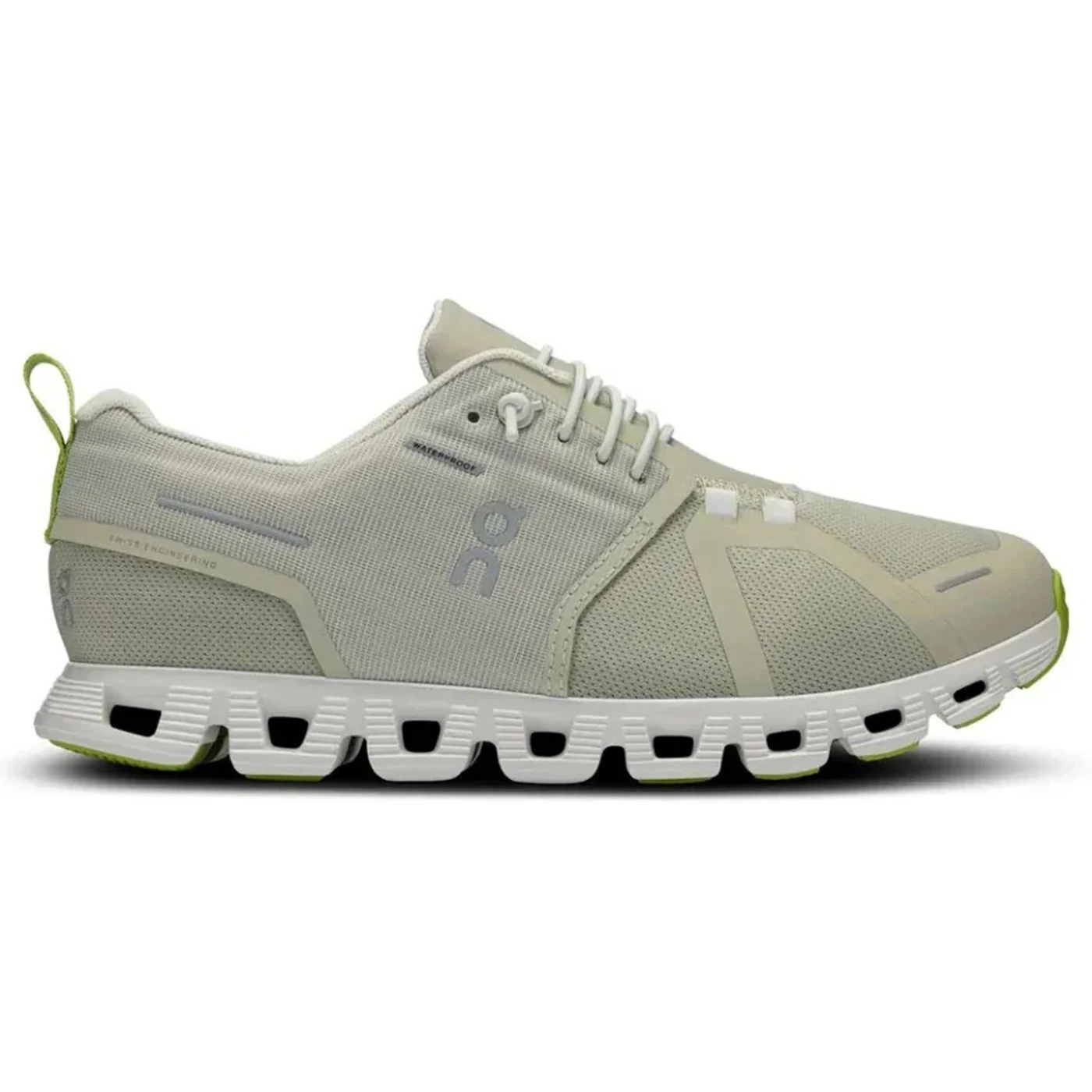 On Running Cloud 5 Waterproof Chalk Ice (Womens) 1 On Running Cloud 5 Waterproof Chalk Ice Womens 3