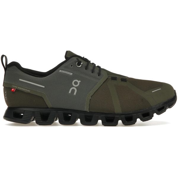 On Running Cloud 5 Waterproof Olive Black