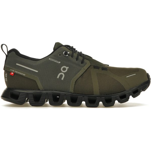 On Running Cloud 5 Waterproof Olive Black (Womens)