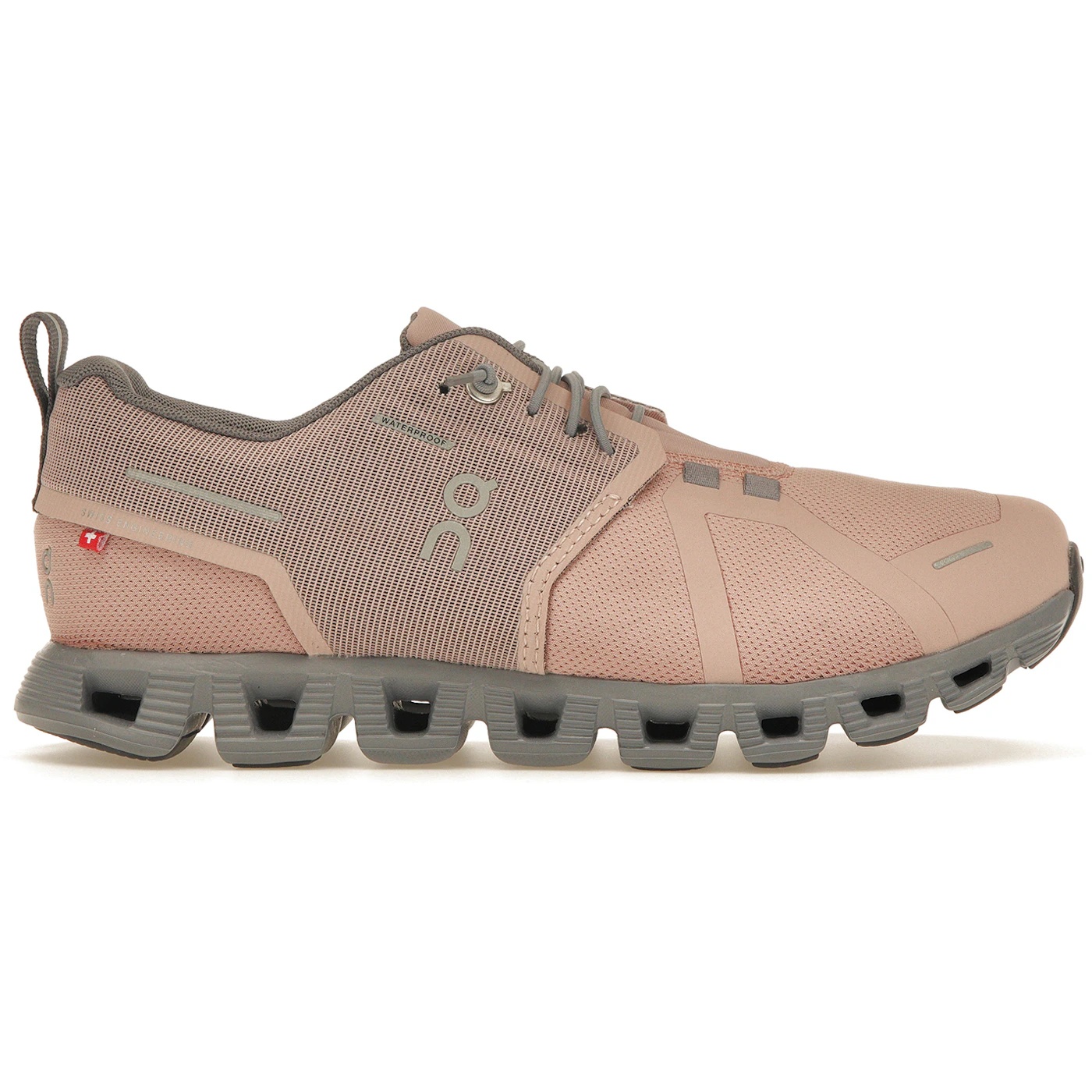 On Running Cloud 5 Waterproof Rose Fossil (Womens) 1 On Running Cloud 5 Waterproof Rose Fossil Womens 2