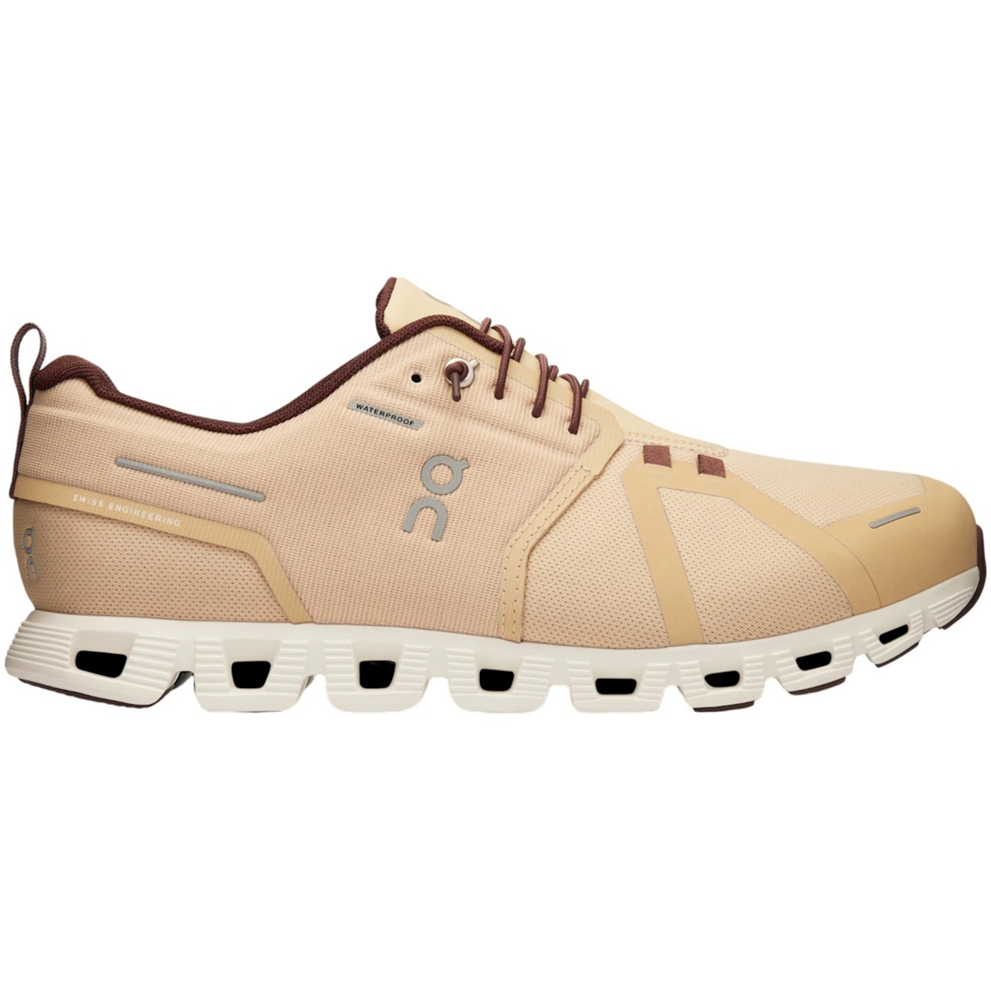 On Running Cloud 5 Waterproof Savannah Ivory 2 On Running Cloud 5 Waterproof Savannah Ivory 1