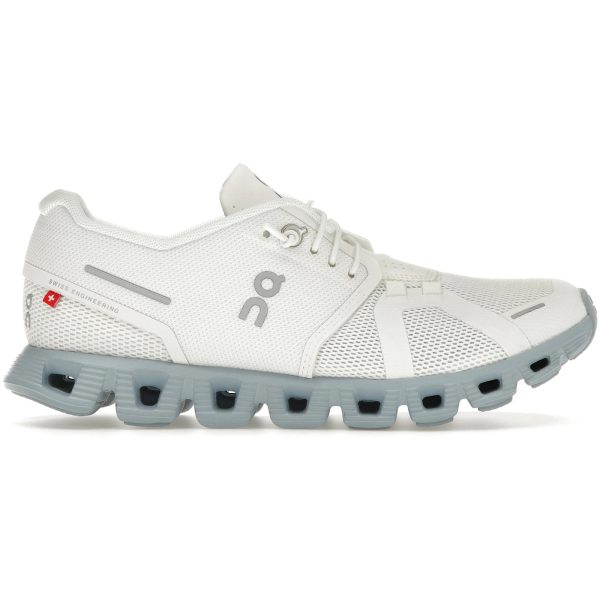 On Running Cloud 5 White Chambray (Womens)