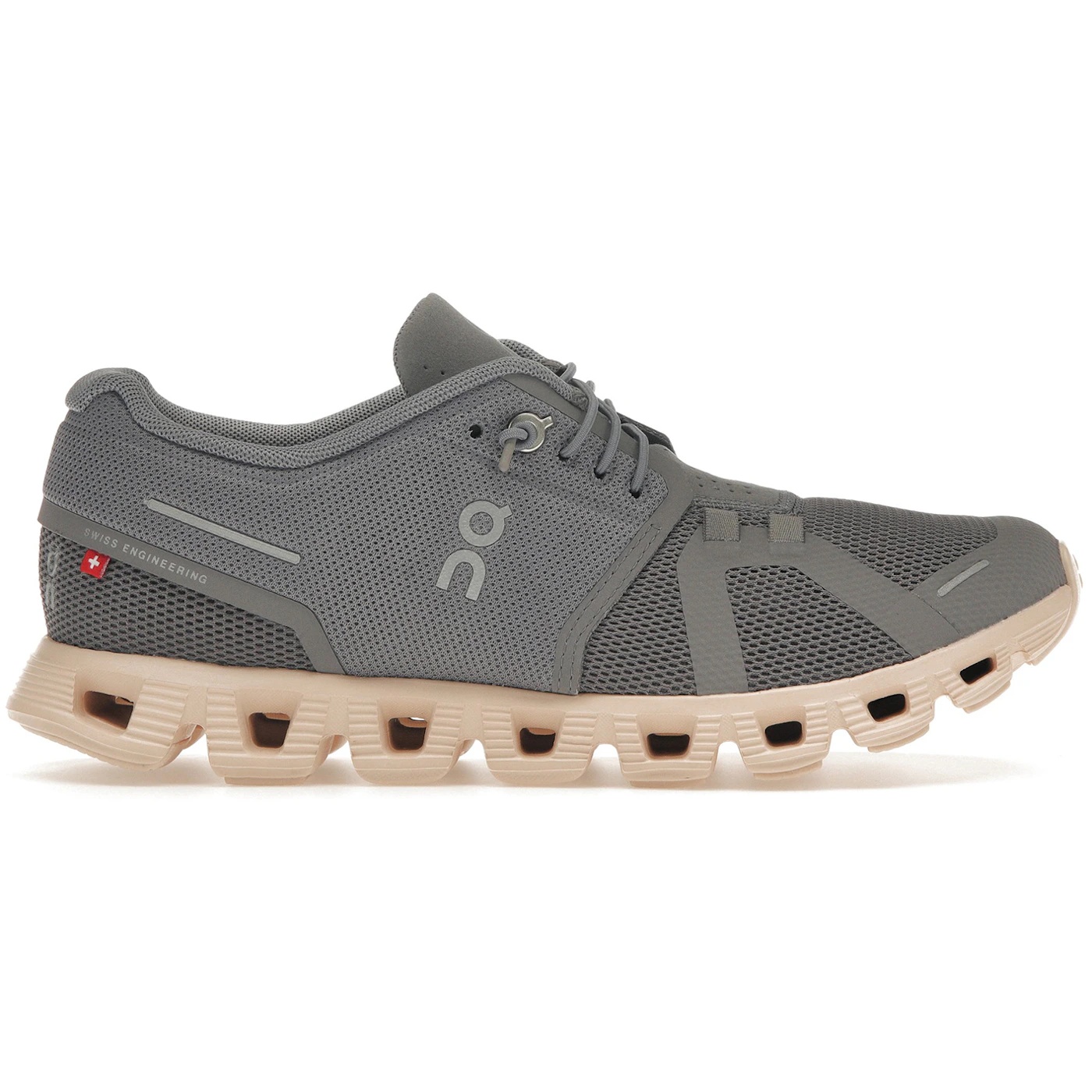 On Running Cloud 5 Zinc Grey Shell (Womens) 2 On Running Cloud 5 Zinc Grey Shell Womens 3