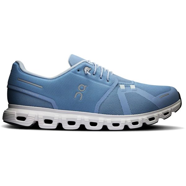 On Running Cloud 6 Chambray White
