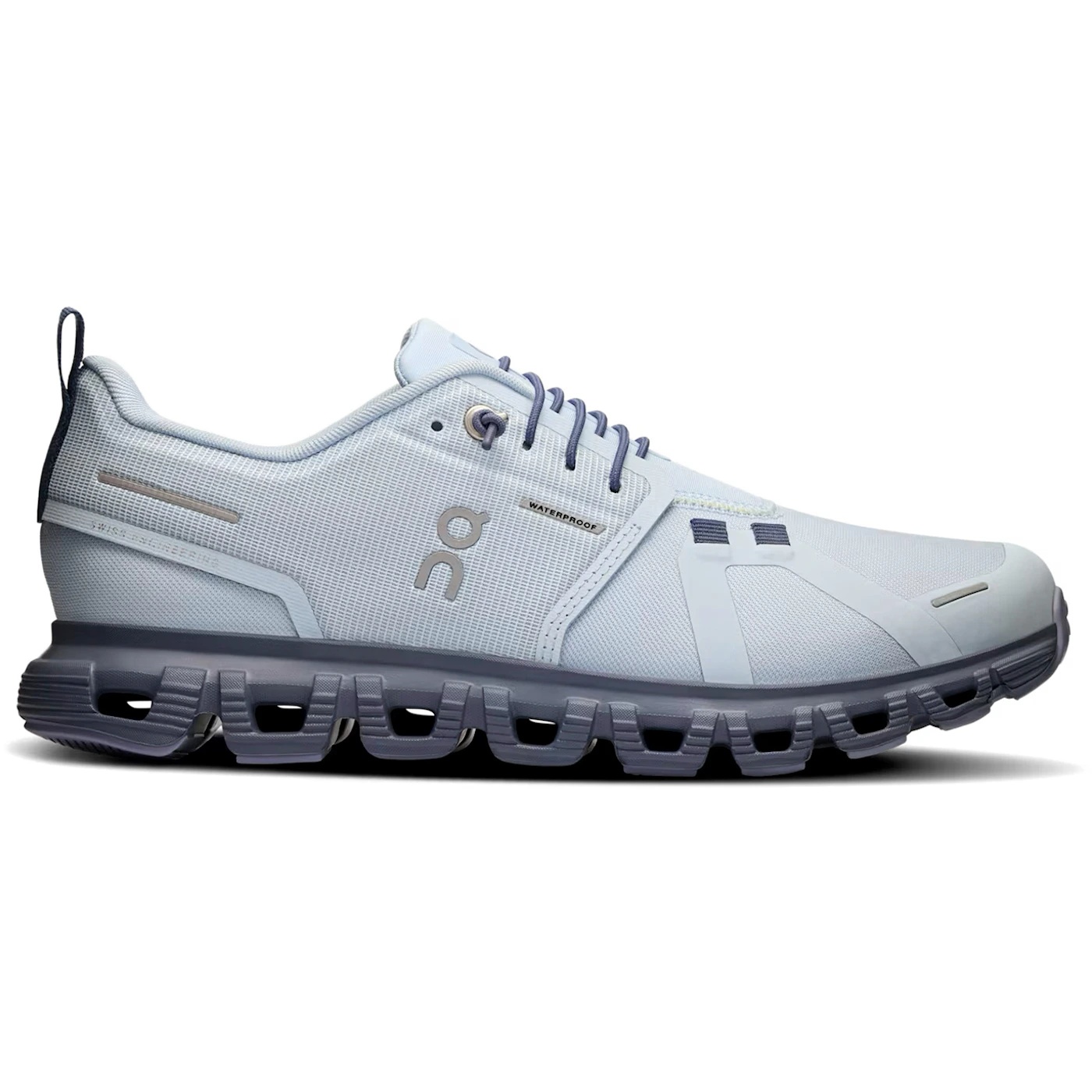 On Running Cloud 6 Waterproof Heather Metal (Womens) 2 On Running Cloud 6 Waterproof Heather Metal Womens 3