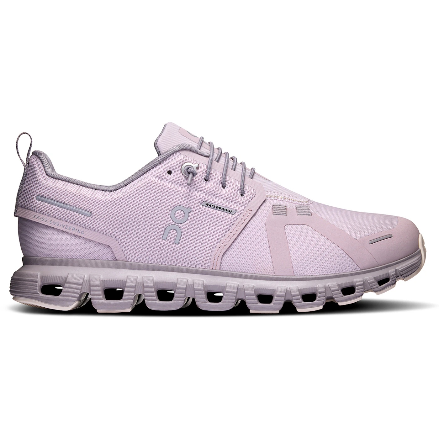 On Running Cloud 6 Waterproof Mauve Zinc (Womens) 2 On Running Cloud 6 Waterproof Mauve Zinc Womens 1