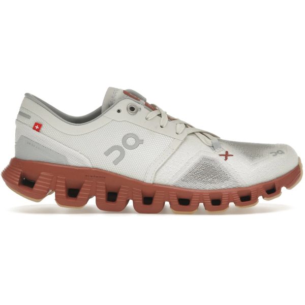 On Running Cloud X 3 Ice Auburn