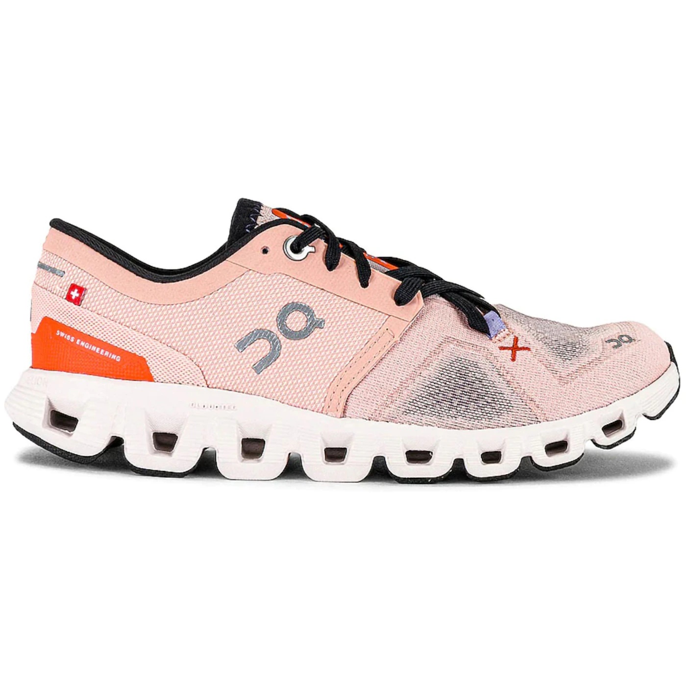 On Running Cloud X 3 Rose Sand (Womens) 2 On Running Cloud X 3 Rose Sand Womens 1