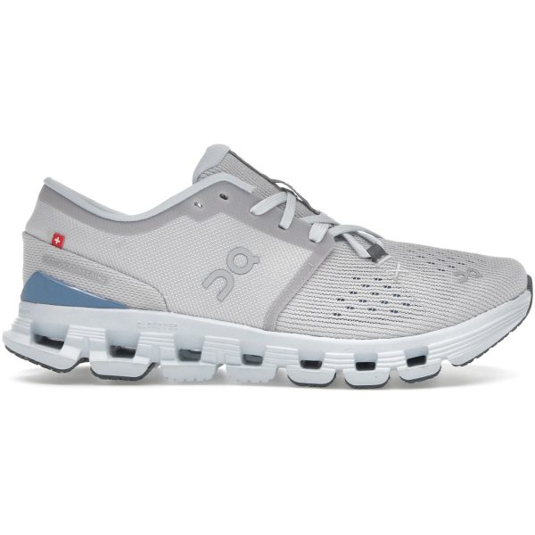 On Running Cloud X 4 Silver Chambray (Womens)