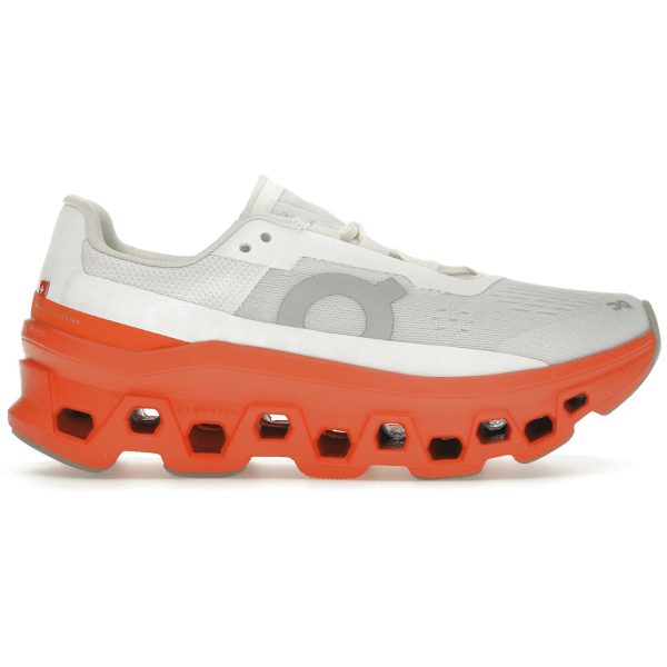 On Running Cloudmonster White Flame (Womens)