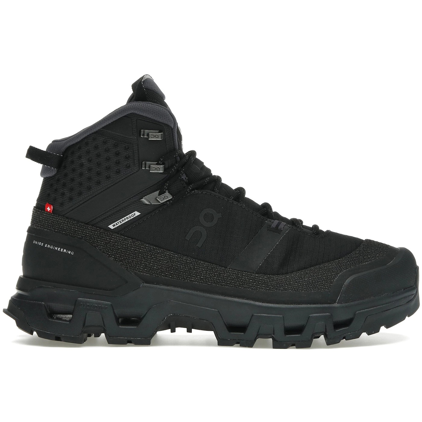On Running Cloudrock Trek Waterproof Black (Womens) 3 On Running Cloudrock Trek Waterproof Black (Womens)