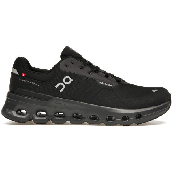 On Running Cloudrunner 2 Waterproof Magnet Black (Womens)