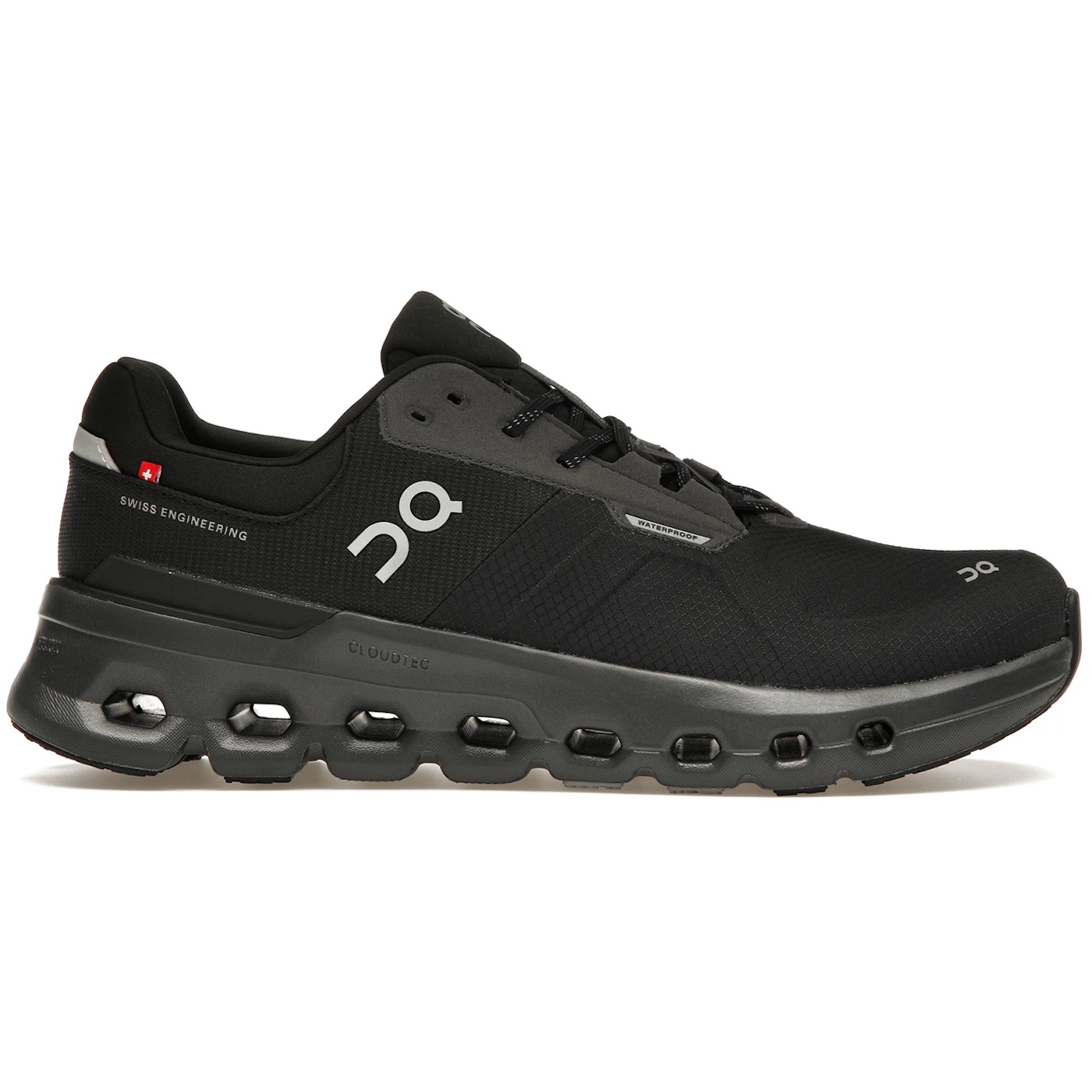 On Running Cloudrunner 2 Waterproof Magnet Black (Womens) 2 On Running Cloudrunner 2 Waterproof Magnet Black Womens 2