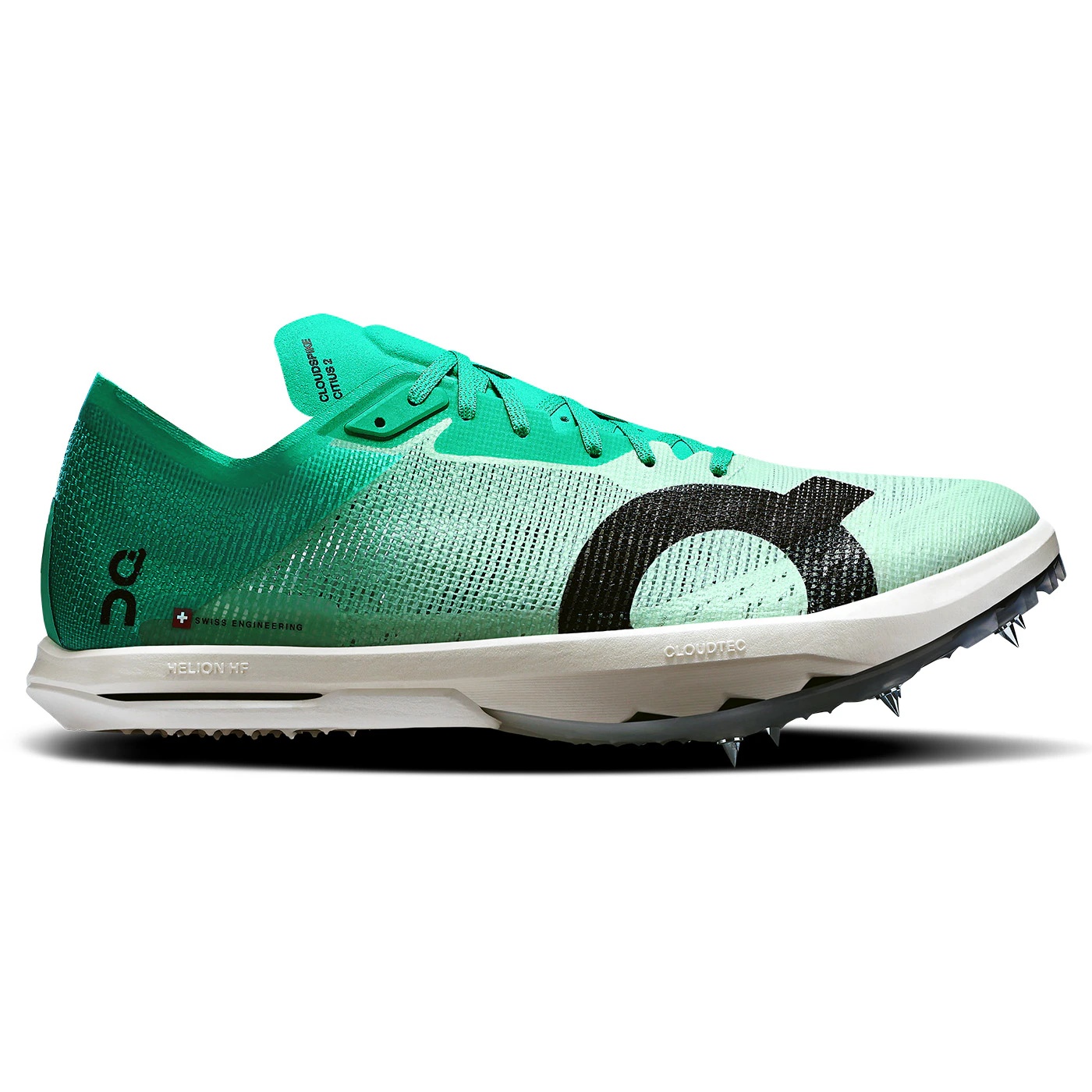 On Running Cloudspike Citius 2 Mint White (Womens) 2 On Running Cloudspike Citius 2 Mint White Womens 1