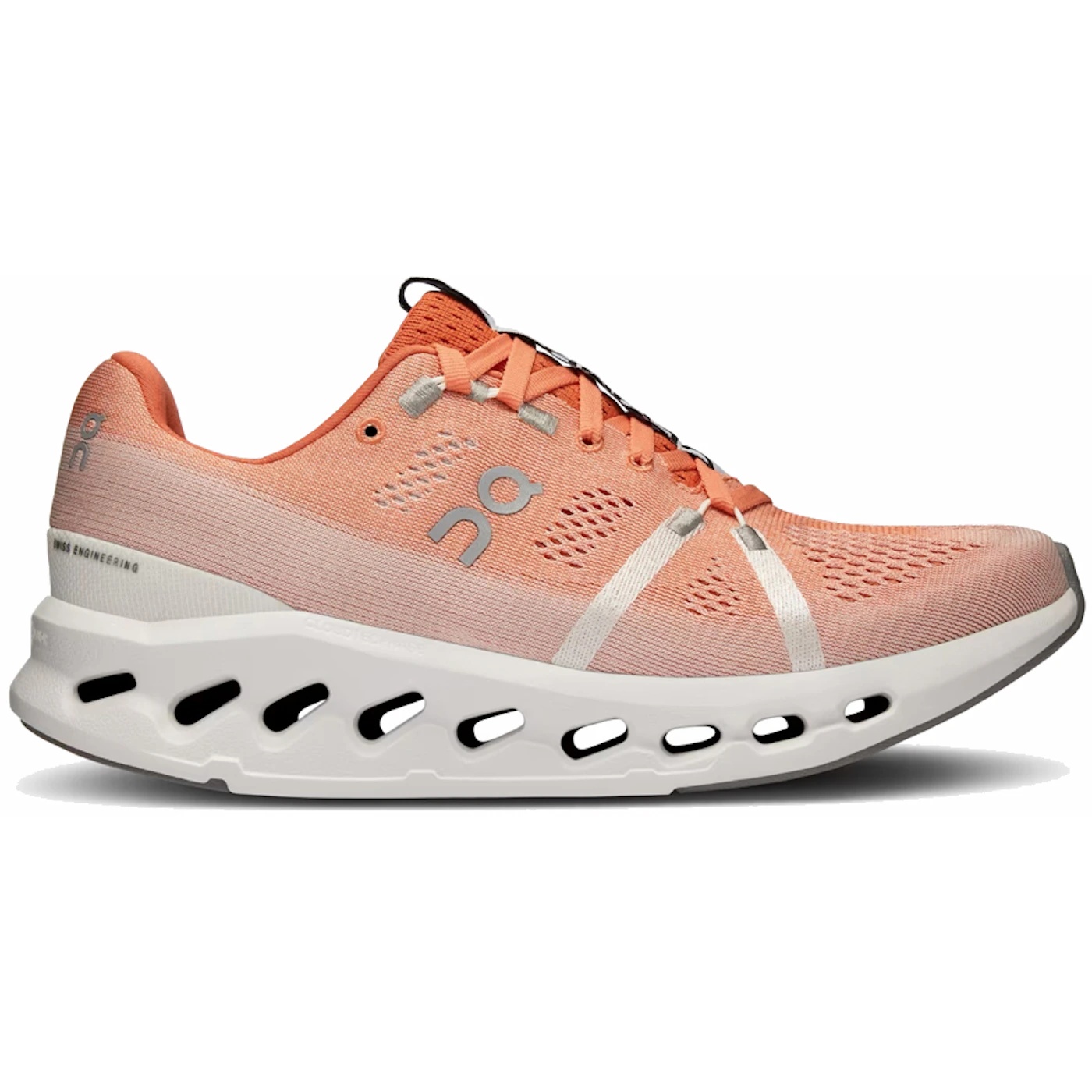 On Running Cloudsurfer Flame White (Womens) 1 On Running Cloudsurfer Flame White Womens 1