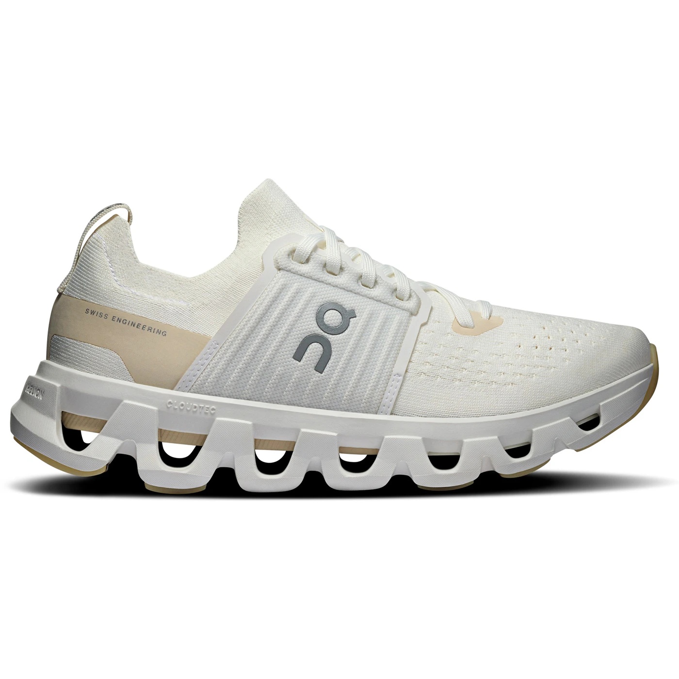 On Running Cloudswift 4 White Cream (Womens) 1 On Running Cloudswift 4 White Cream Womens 3