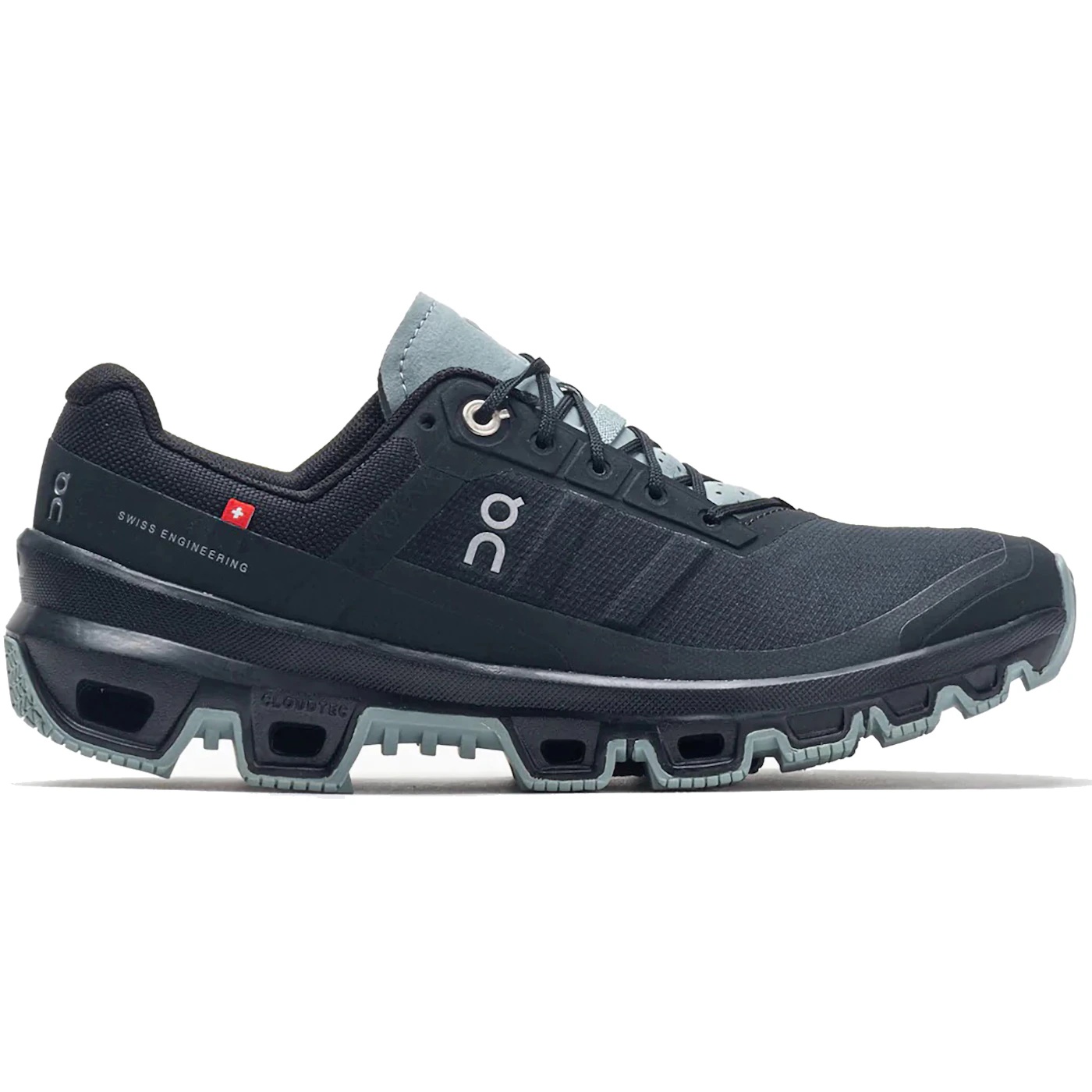 On Running Cloudventure 3.0 Black Cobble (Womens) 1 On Running Cloudventure 30 Black Cobble Womens 3