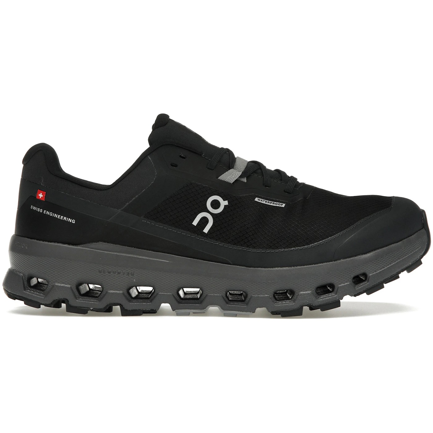On Running Cloudvista 2 Waterproof Black Eclipse (Womens) 1 On Running Cloudvista 2 Waterproof Black Eclipse Womens 1
