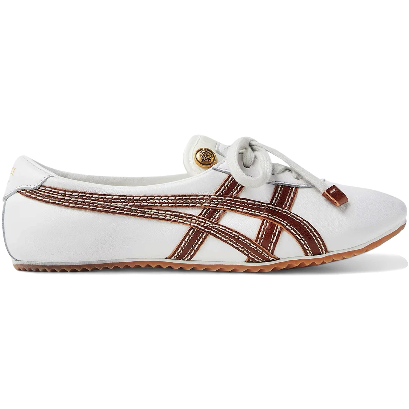 Onitsuka Tiger Tai-Chi Sakura Nappa Versace Brown White (Womens) 1 Onitsuka Tiger Tai Chi Sakura Nappa Versace Brown White Womens 1