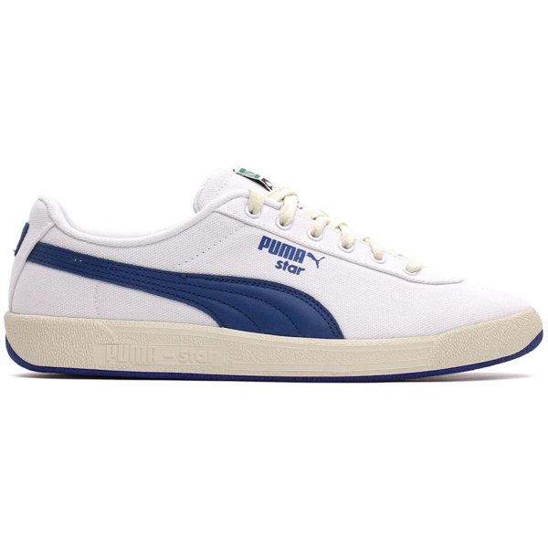 Puma Canvas Star Noah White Blue
