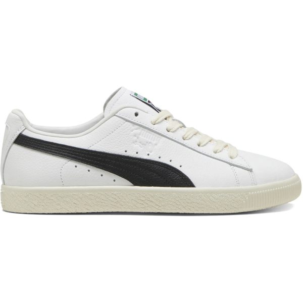 Puma Clyde Leather White Black