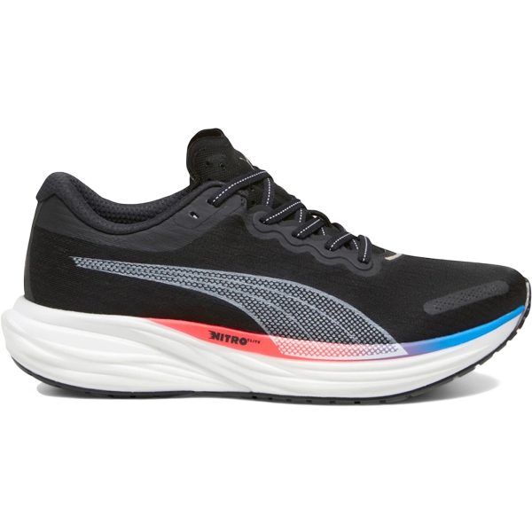 Puma Deviate Nitro 2 Black Ultra Blue Fire Orchid