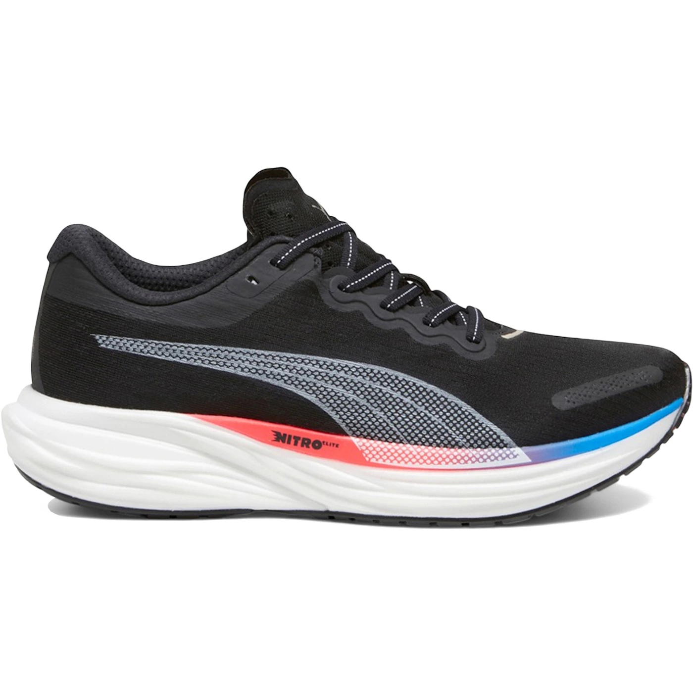 Puma Deviate Nitro 2 Black Ultra Blue Fire Orchid 2 Puma Deviate Nitro 2 Black Ultra Blue Fire Orchid