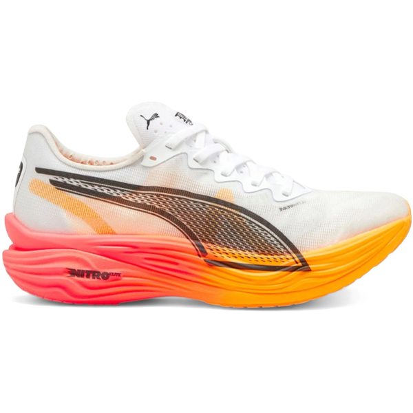 Puma Deviate Nitro Elite 3 White Sunset Glow