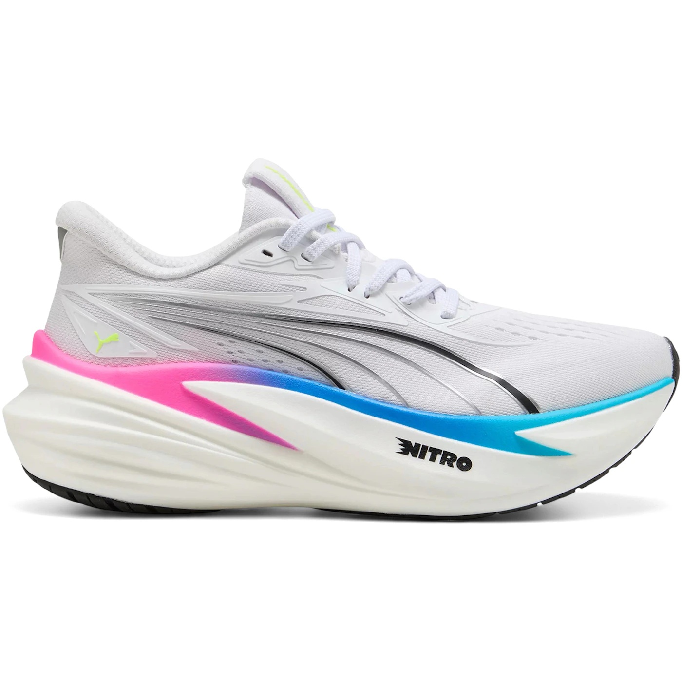 Puma MagMax Nitro 2 White Ultra Blue Poison Pink (Womens) 1 Puma MagMax Nitro 2 White Ultra Blue Poison Pink Womens 3