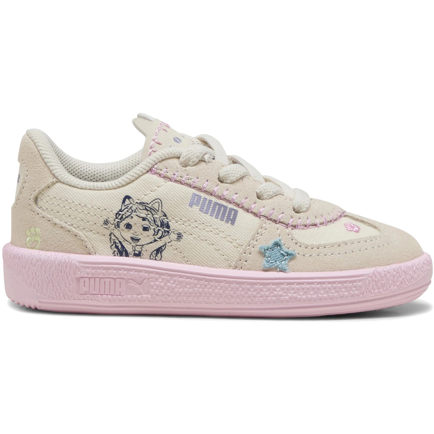 Puma Palermo Gabbys Dollhouse Alpine Snow Pink (TD) 1 Puma Palermo Gabbys Dollhouse Alpine Snow Pink TD 1