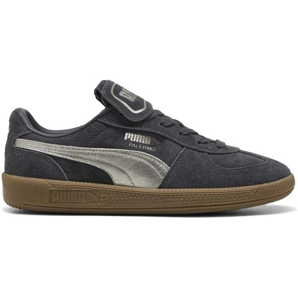 Puma Palermo Premium Metallic Dusky Gray Gum
