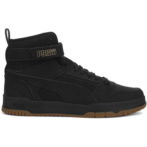 Puma RBD Game Black Team Gold Gum