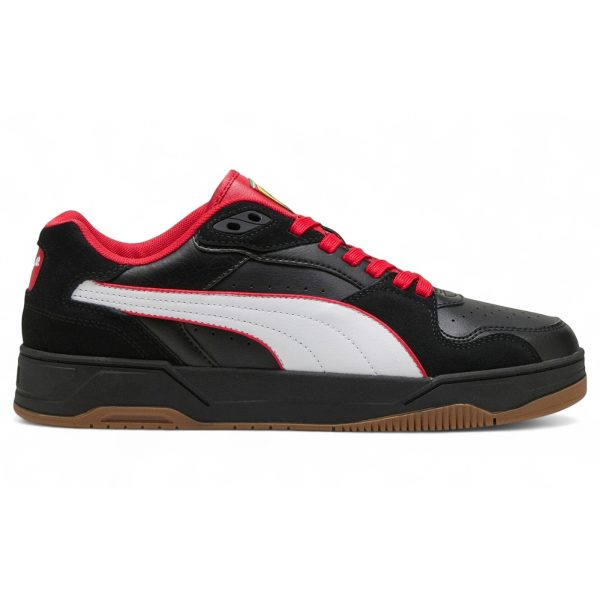 Puma Rebound Break Low Scuderia Ferrari Black White Red