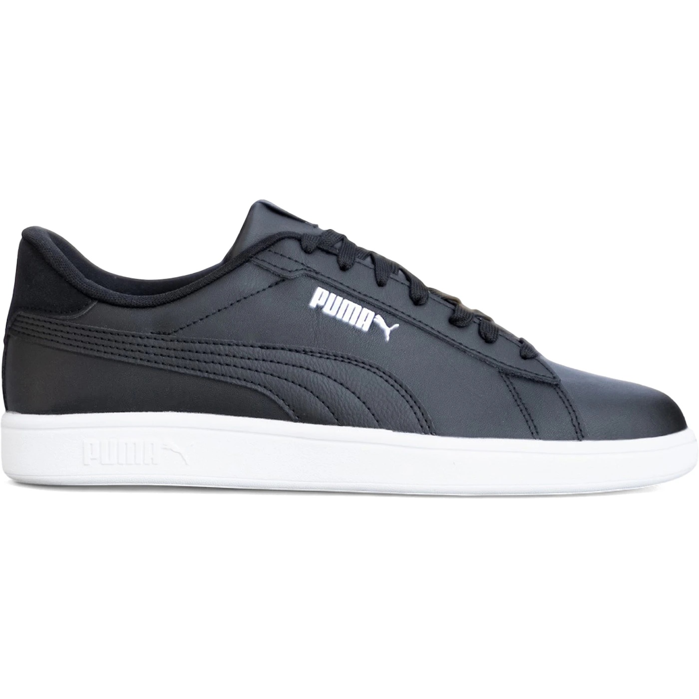 Puma Smash 3.0 L Black Black White 1 Puma Smash 30 L Black Black White 2