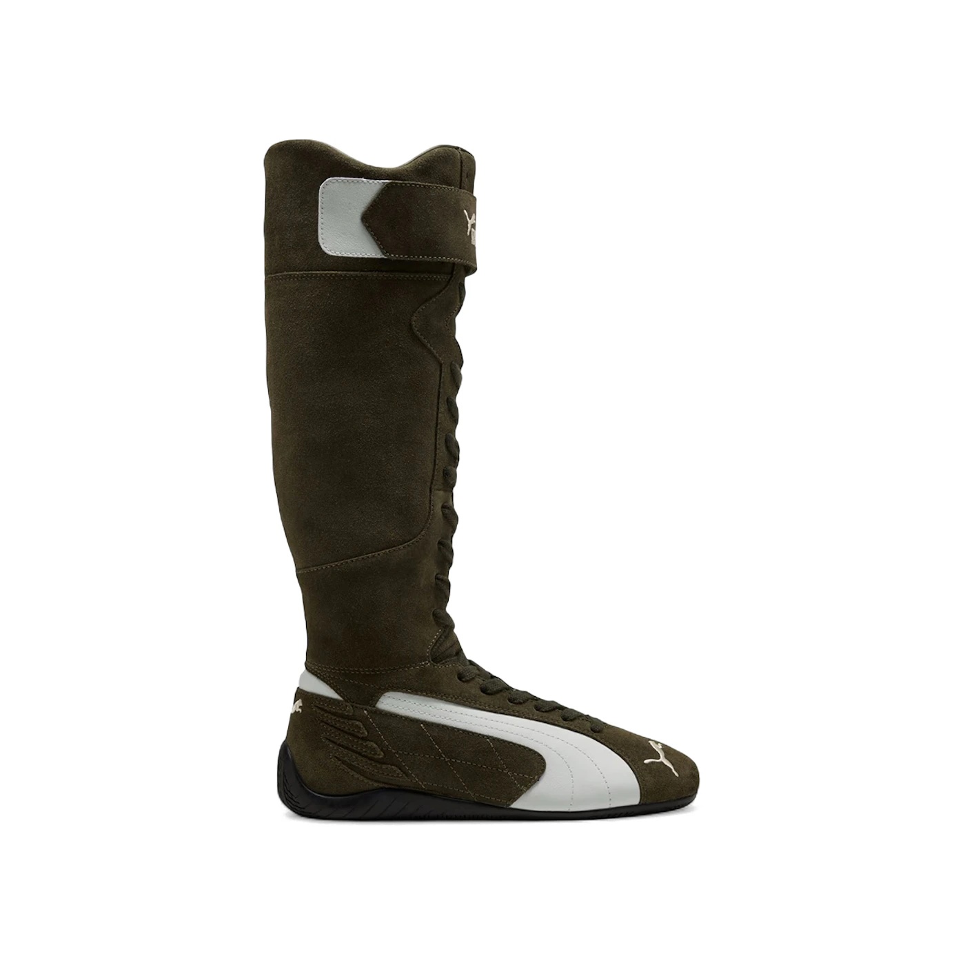 Puma Speedcat Boots Dark Olive Ivory (Womens) 1 Puma Speedcat Boots Dark Olive Ivory Womens 2