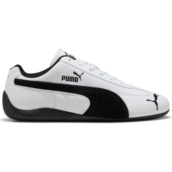 Puma Speedcat Leather White Black Suede Formstrip