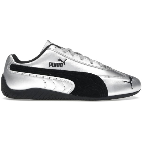 Puma Speedcat Metallic Silver Black (Womens)