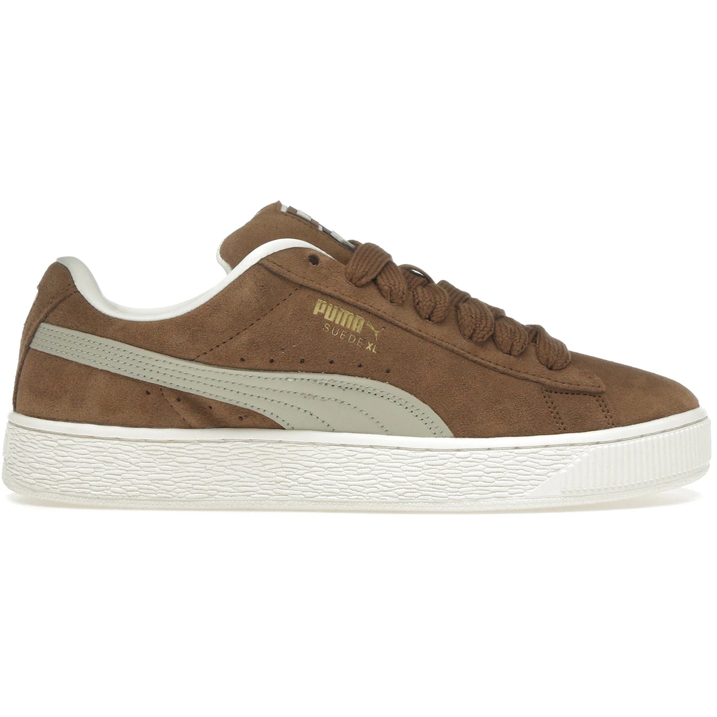 Puma Suede XL Tan White 1 Puma Suede XL Tan White 3