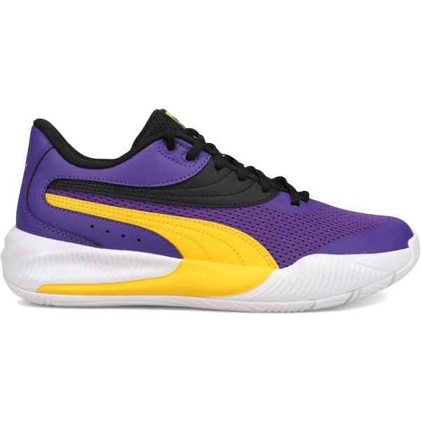 Puma Triple Basketball Prism Violet Spectra Yellow