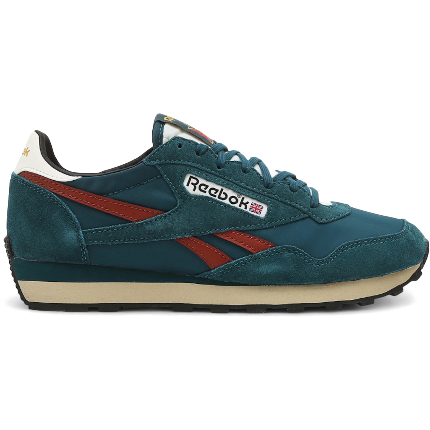 Reebok Aztec II Teal Burnt Red 1 Reebok Aztec II Teal Burnt Red 1