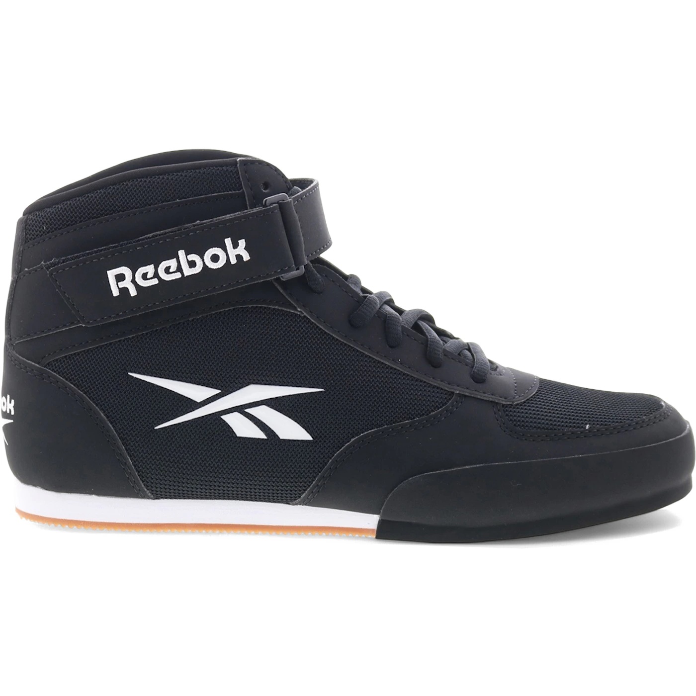 Reebok Boxing Mid Black White 2 Reebok Boxing Mid Black White 1