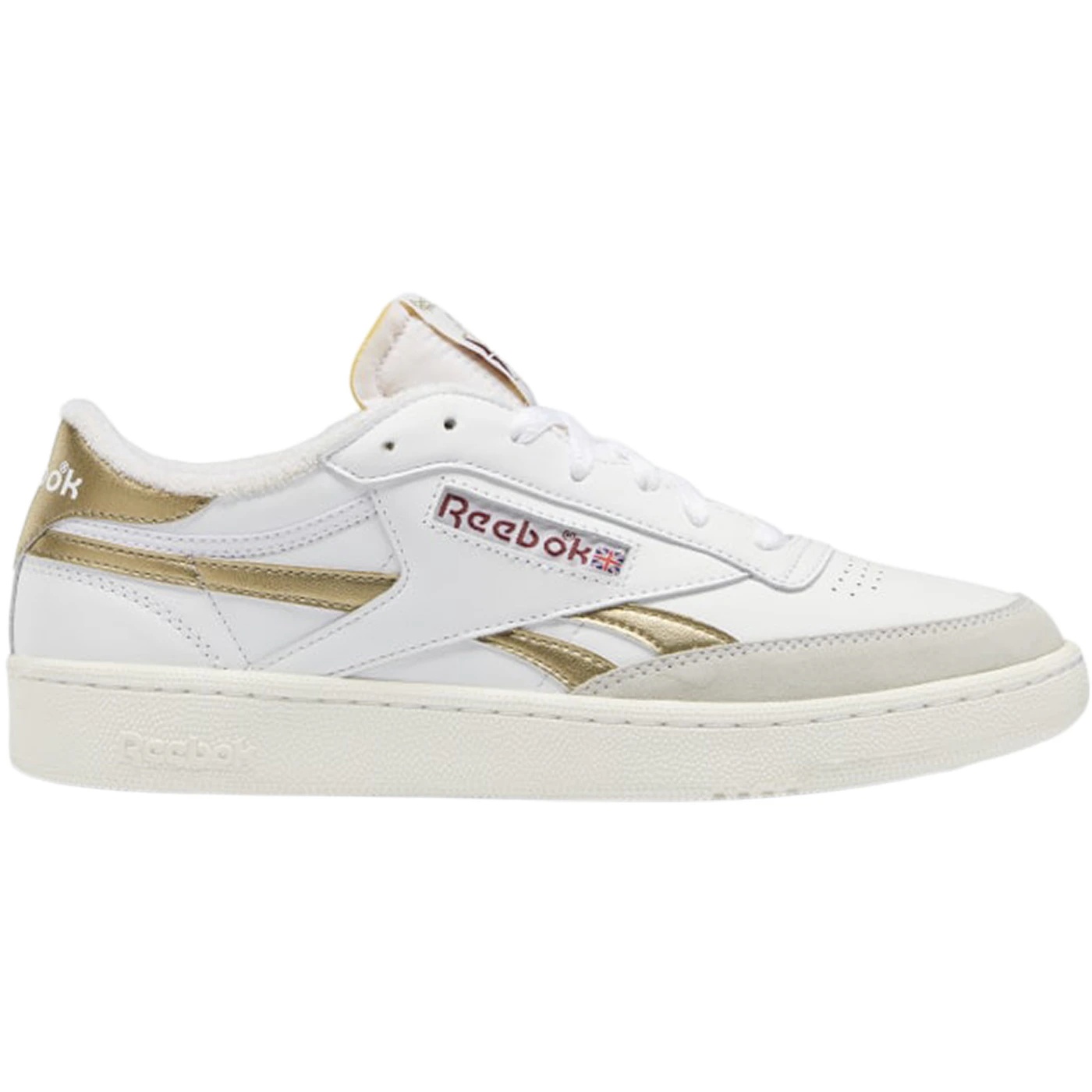 Reebok Buty Club C Revenge Vintage Bialy Cloud White Acid Gold Met Classic Burgundy 3 Reebok Buty Club C Revenge Vintage Bialy Cloud White Acid Gold Met Classic Burgundy