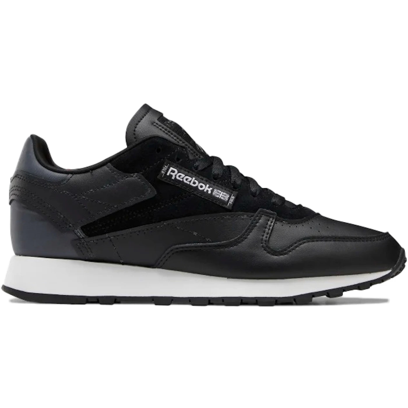 Reebok Classic Leather Black Cold Grey 2 Reebok Classic Leather Black Cold Grey 1