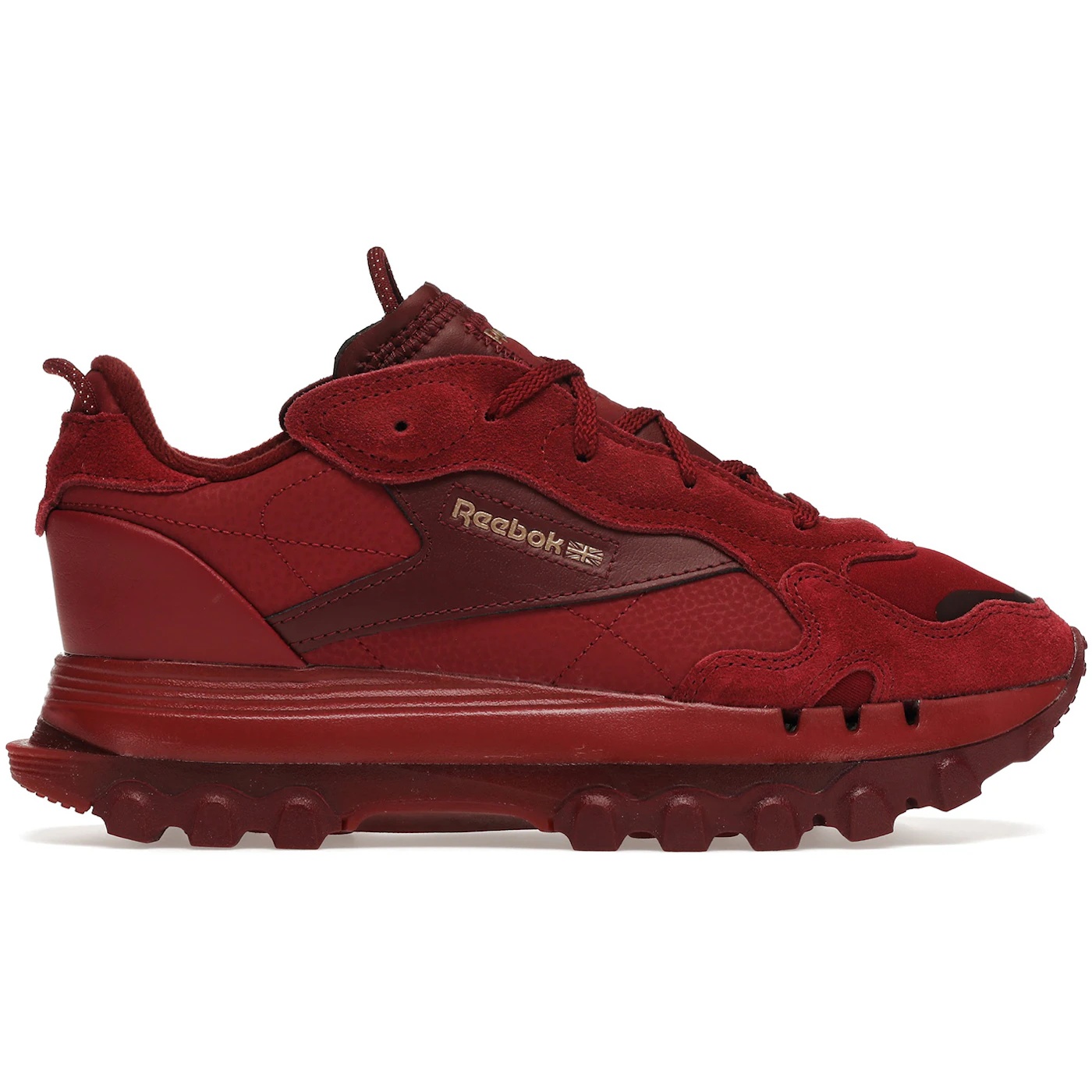Reebok Classic Leather Cardi B Burgundy (Womens) 2 Reebok Classic Leather Cardi B Burgundy (Womens)