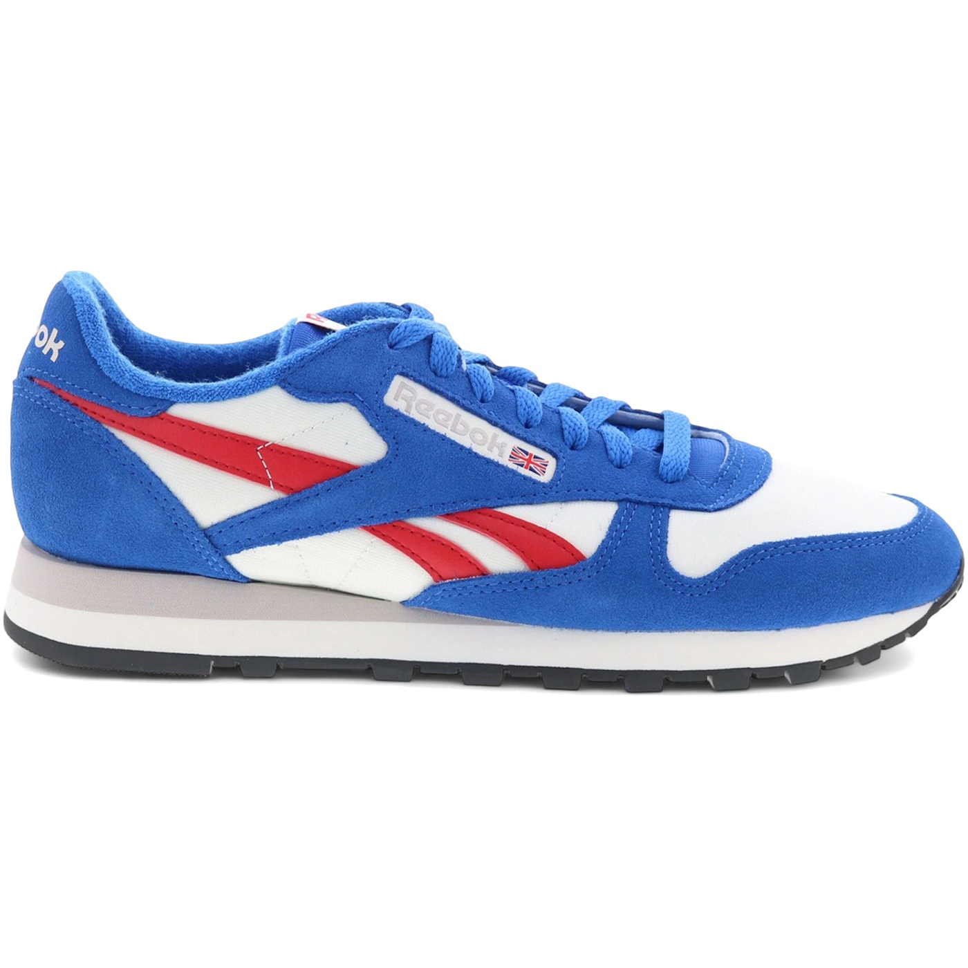 Reebok Classic Leather Chalk Optimum Blue Vector Red 2