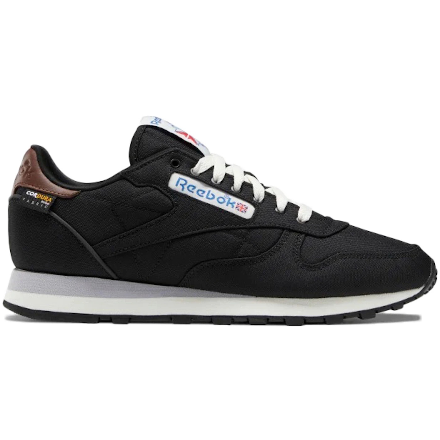 Reebok Classic Leather Cordura Core Black Brush Brown 1