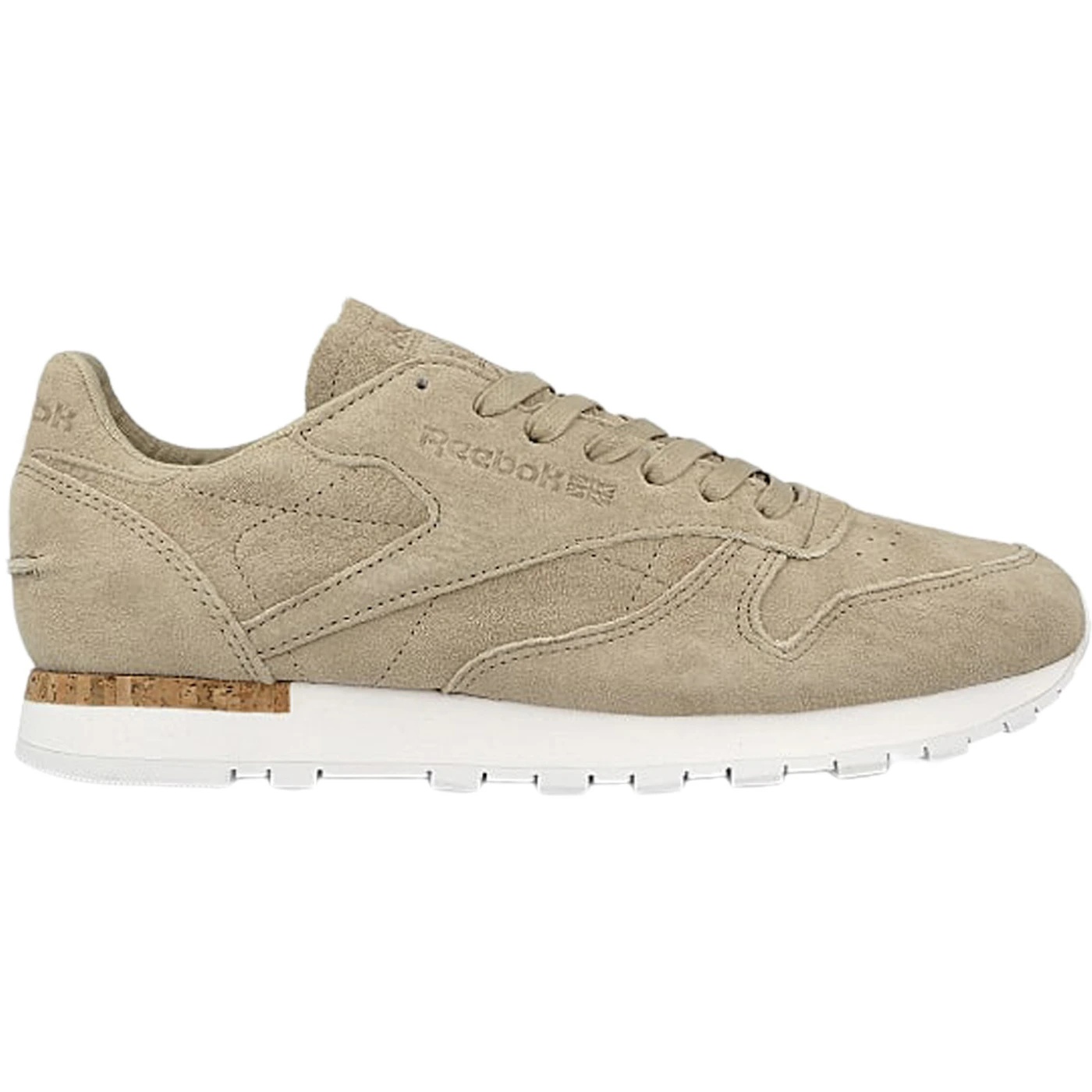 Reebok Classic Leather LST Oatmeal Driftwood White 2 Reebok Classic Leather LST Oatmeal Driftwood White 1