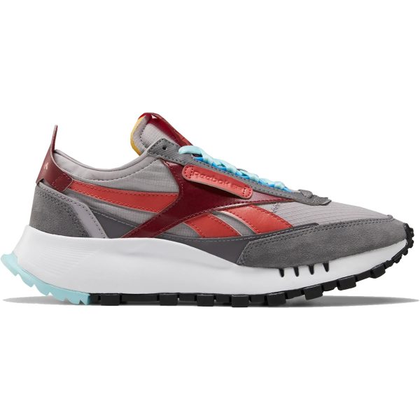 Reebok Classic Leather Legacy Shark Collegiate Burgundy (Womens)