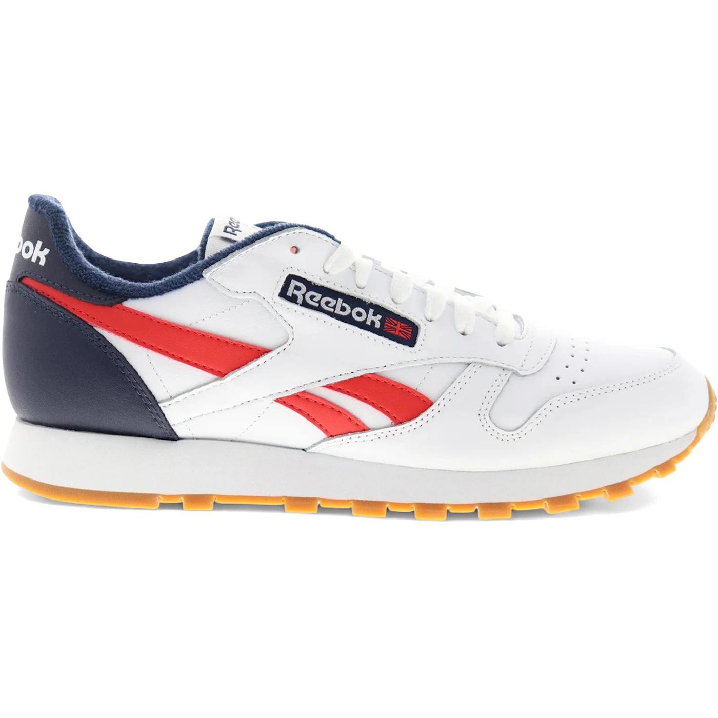 Reebok Classic Leather MU White Navy Radiant Red 1 Reebok Classic Leather MU White Navy Radiant Red 2
